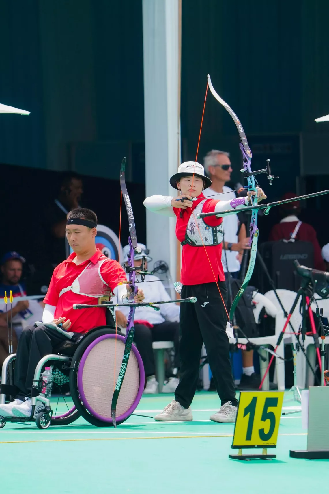 Athletes in action