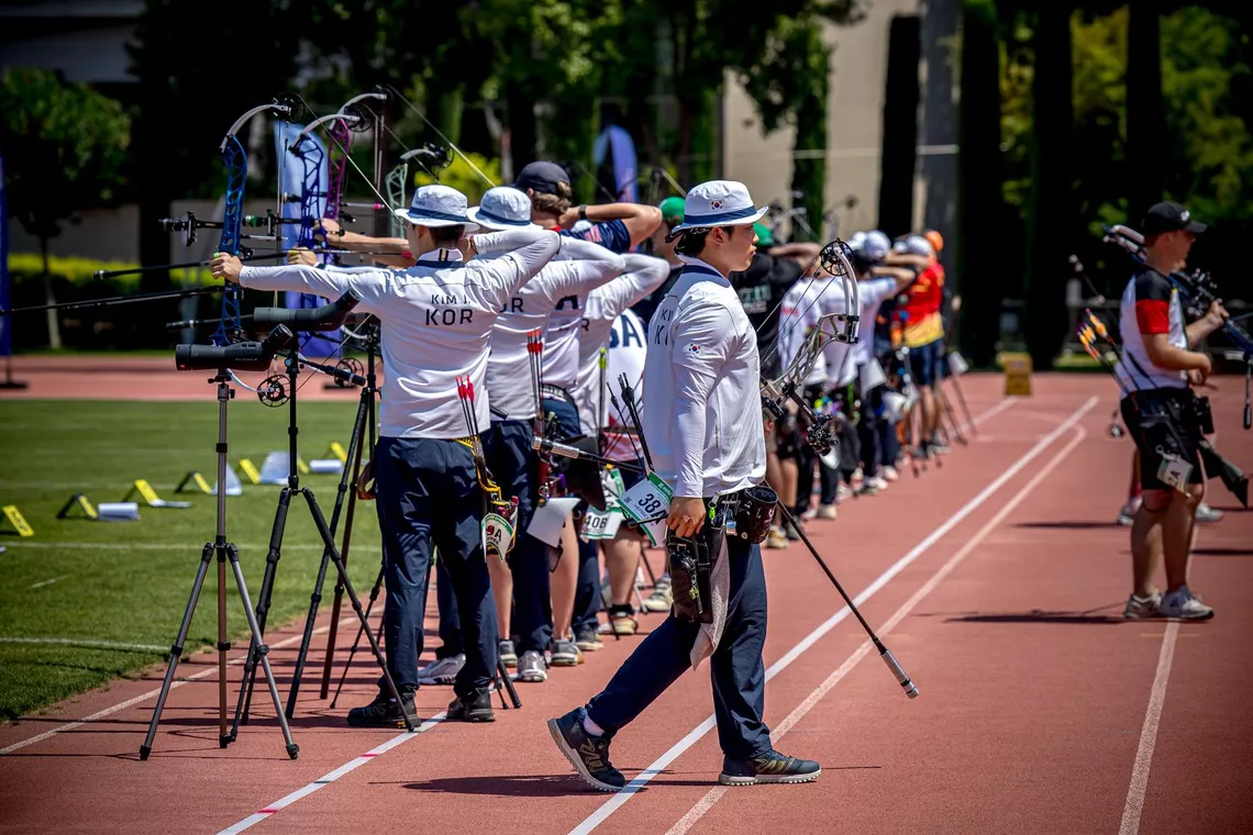 Athletes in action