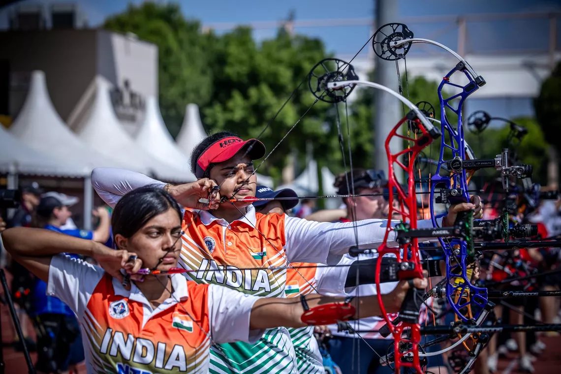 Athletes in action