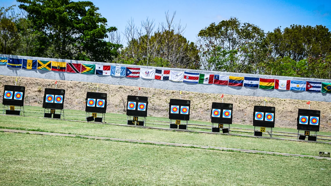 The field at Copa Merengue.