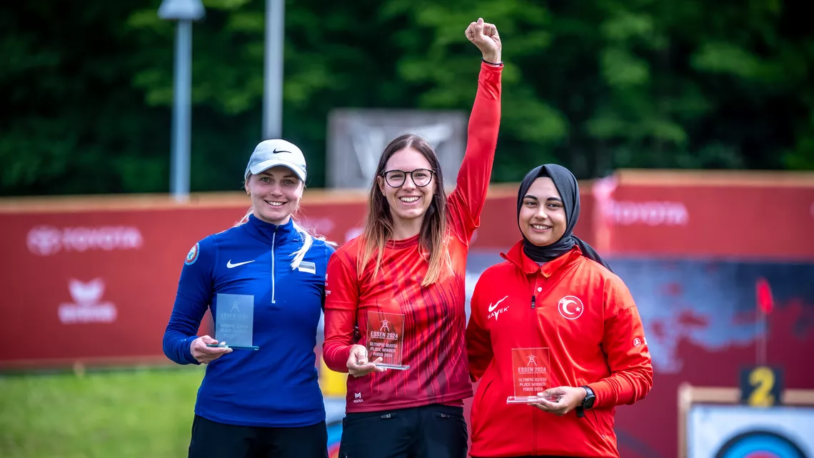Estonia, Austria and Türkiye win European quota places in Essen.