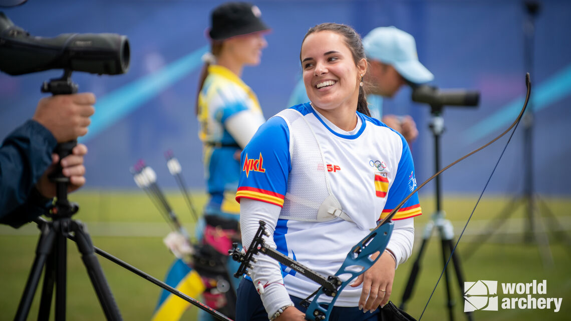 Elia Canales at the European Games in 2023.