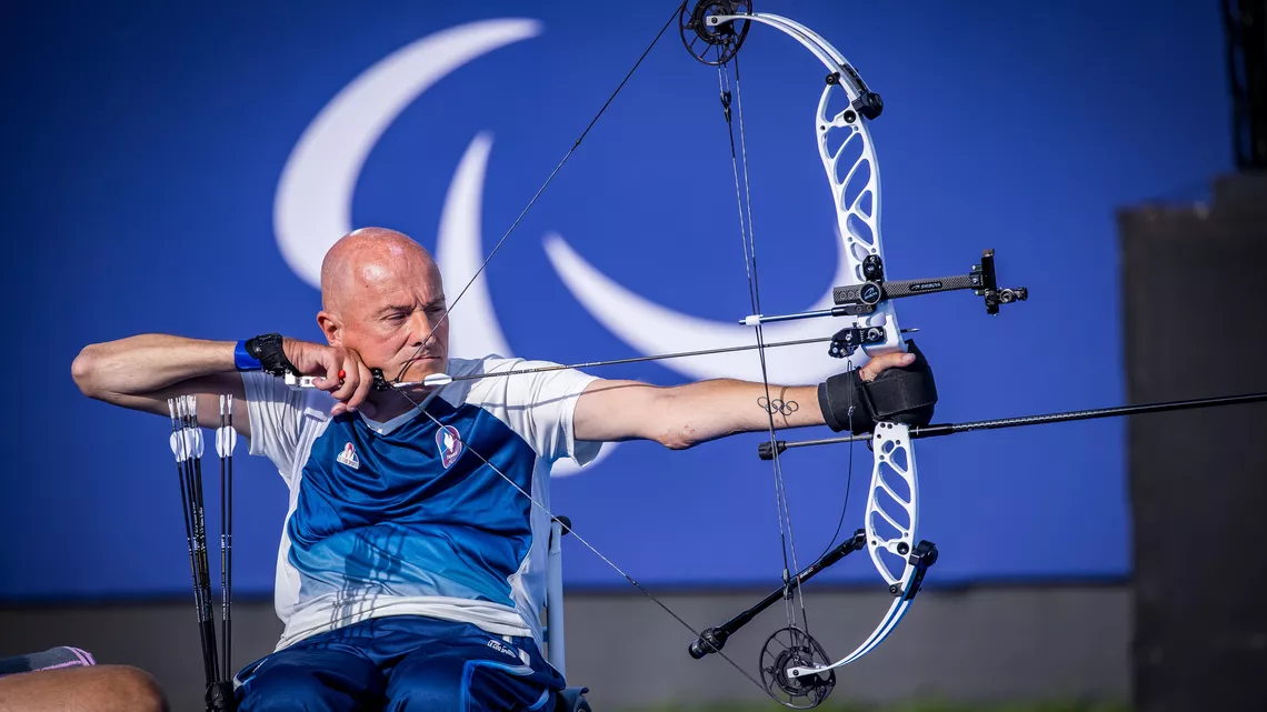 Damien Letulle became a Paralympian at Paris 2024 after being an Olympian in 1996 in Atlanta.