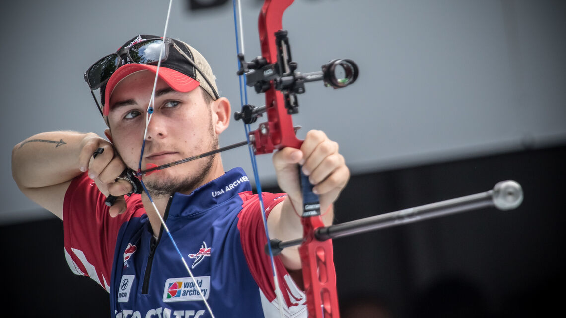 Unorthodox world champion James Lutz punches his way to victory | World Archery