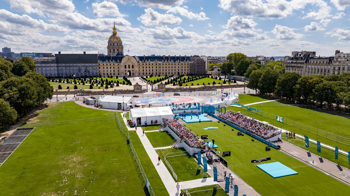 The Paris 2024 Olympic test event.
