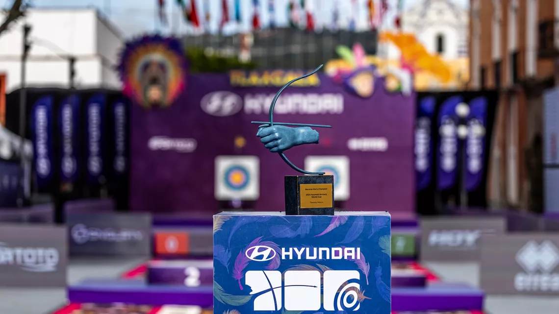 The Hyundai Archery World Cup Final in Tlaxcala in 2024.