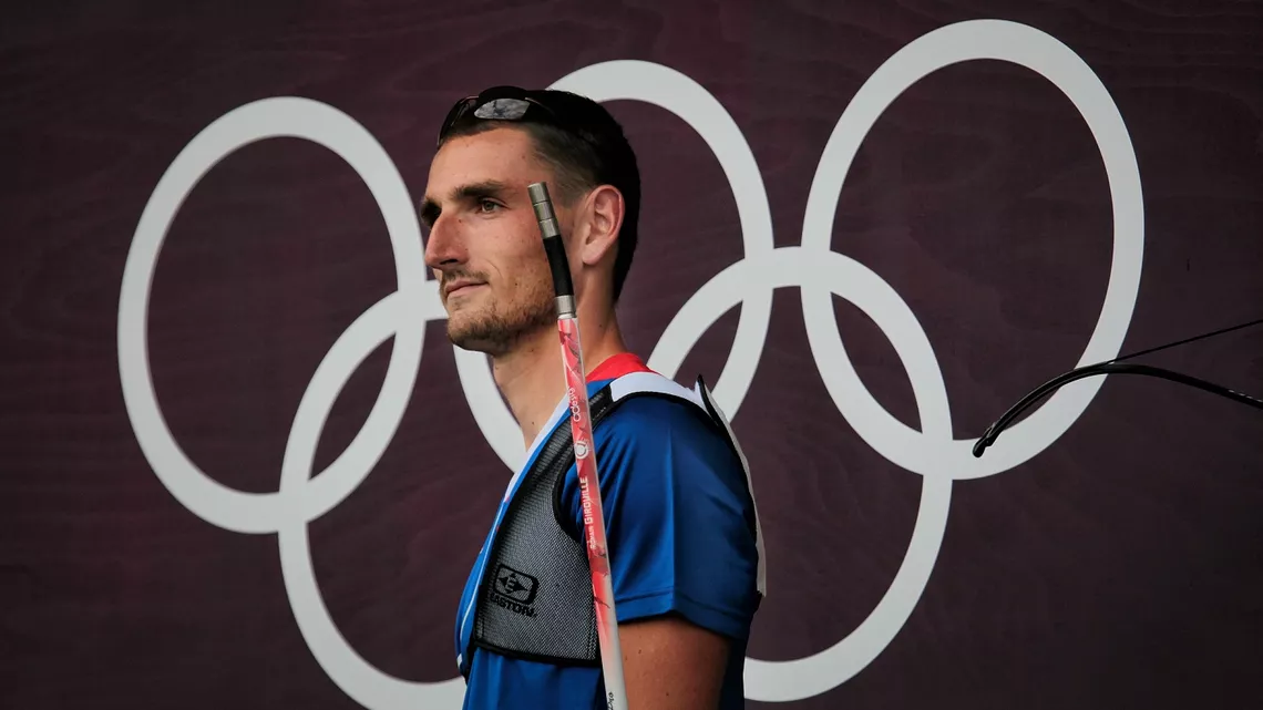 Romain Girouille at the London 2012 Olympic Games.