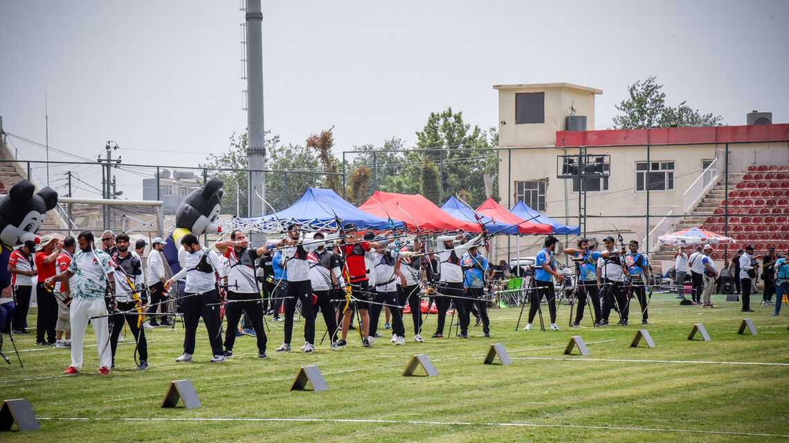 The qualifying field in Iraq.