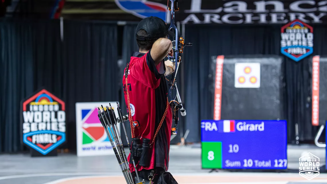 The Indoor Archery World Series Finals in 2022.