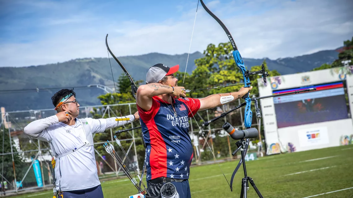 Brady Ellison beat Kim Woojin in quarterfinals of Medellin stage.