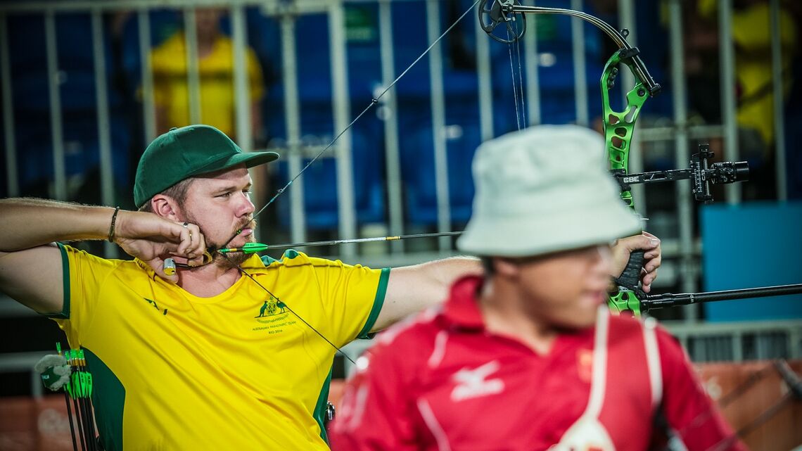 Jonathon Milne won bronze at the Rio 2016 Paralympic Games. 