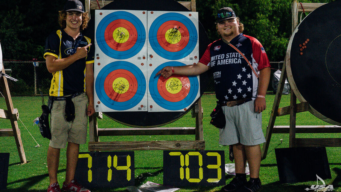 Photo of Sawyer Sullivan provided by USA Archery.
