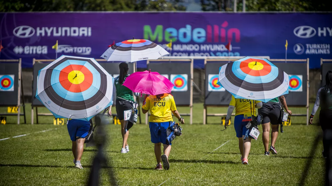 Medellin 2022 qualification field.