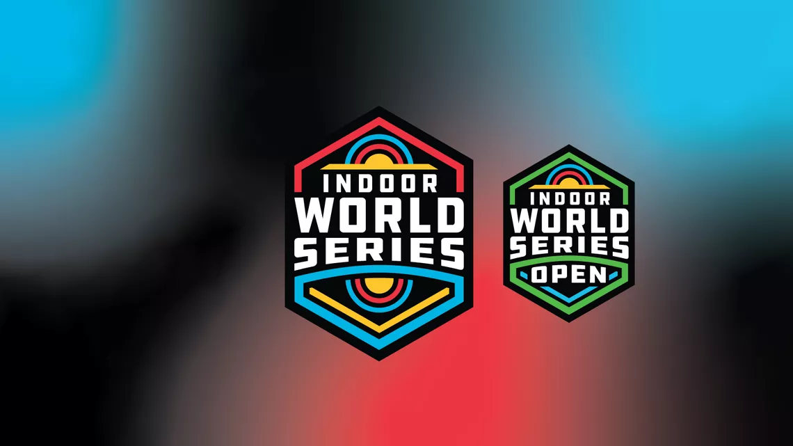 Header for 2022 Indoor Archery World Series.