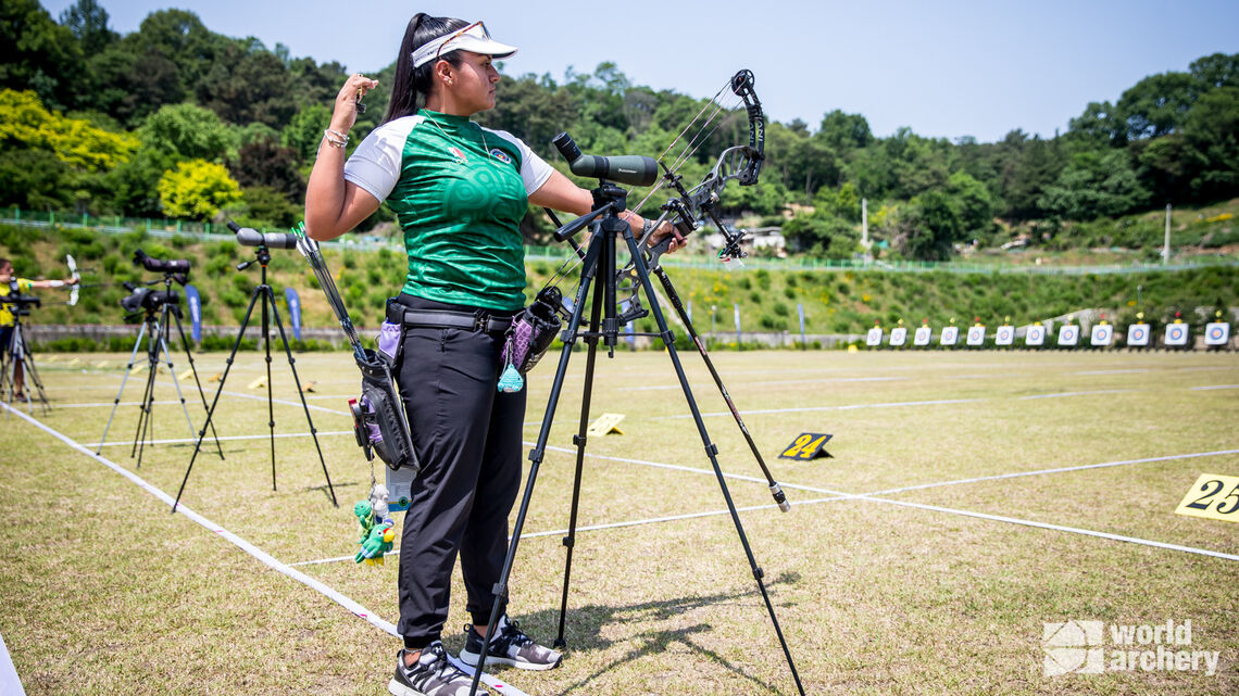 Mexico's Dafne Quintero at Gwangju 2022