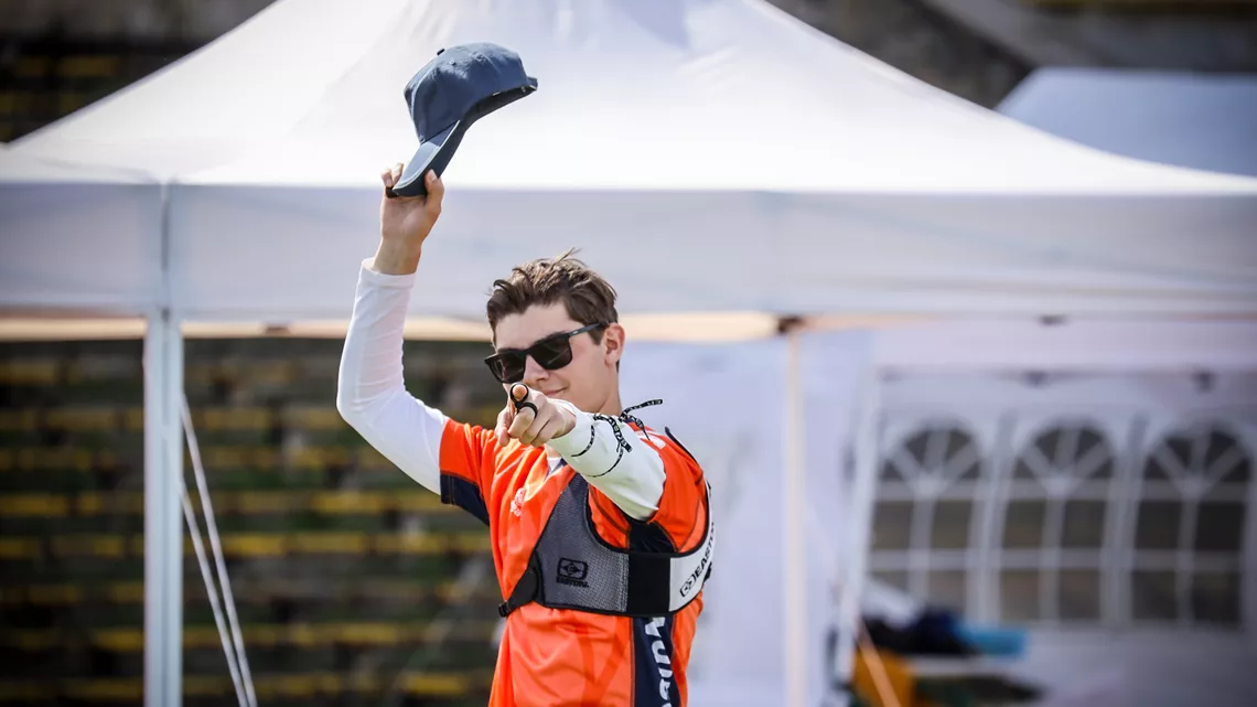 Willem Bakker of the Netherlands' wins the 2022 Plovdiv Cup