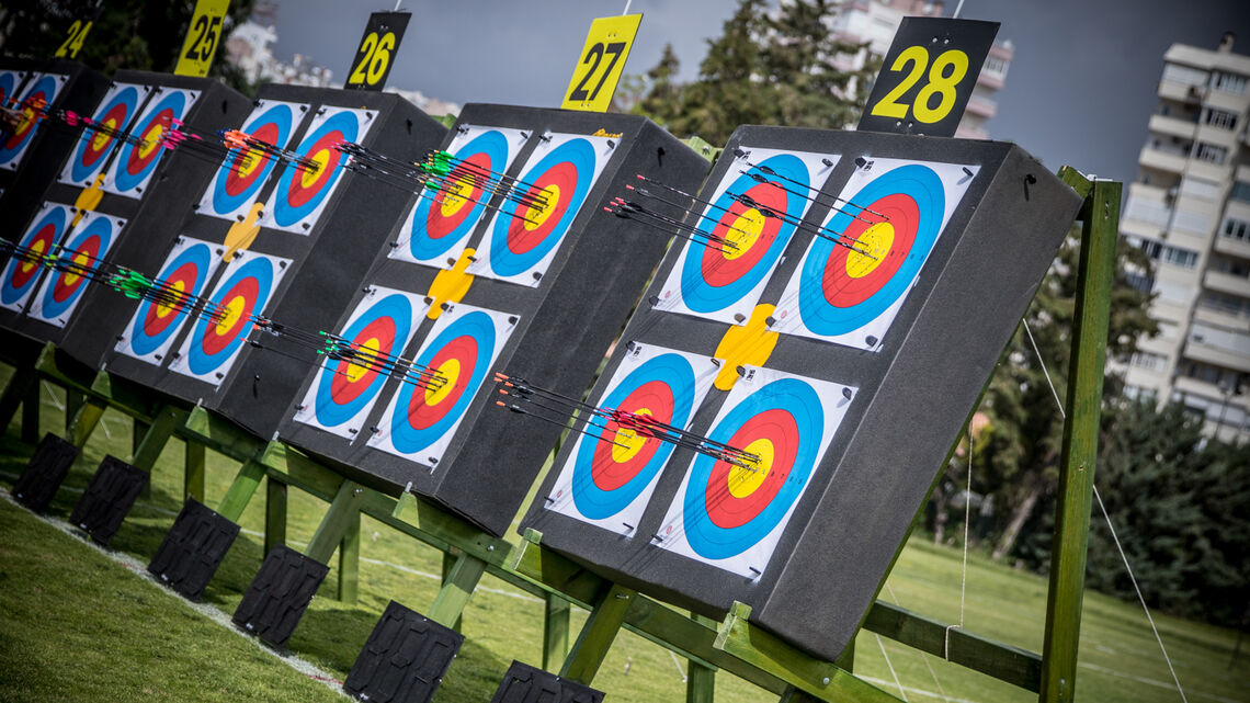 Archery sheets at Antalya 2022