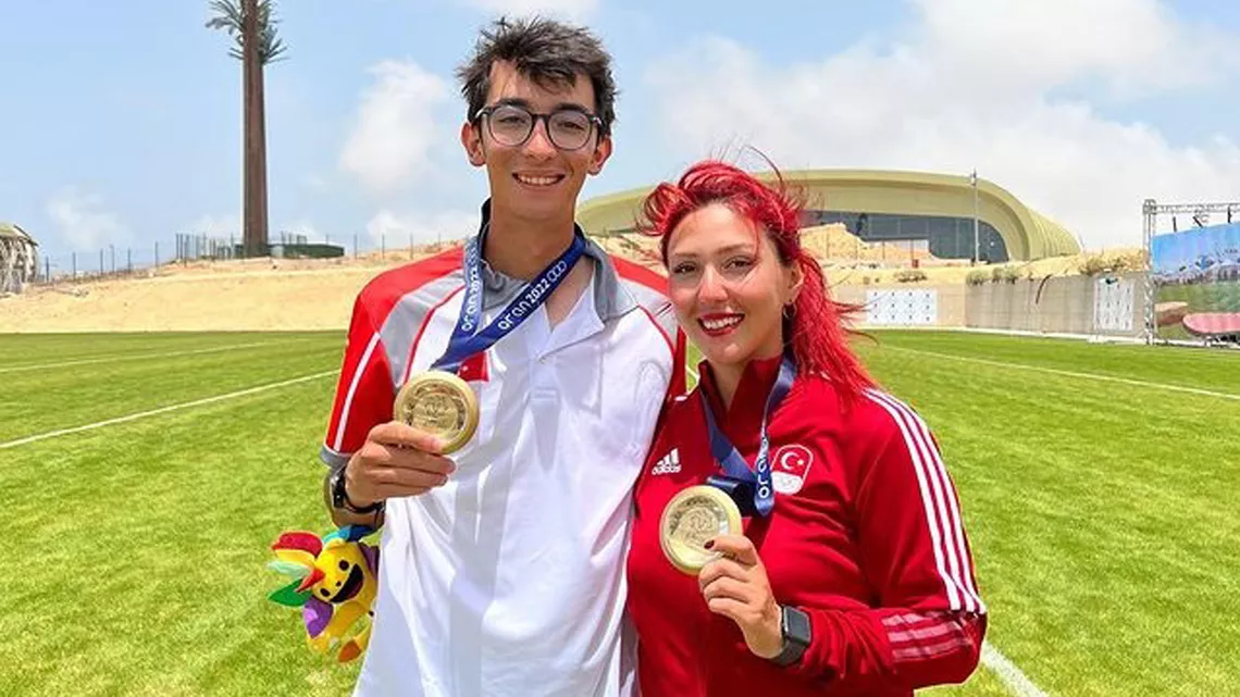 Mete and Yasemin at Oran 2022
