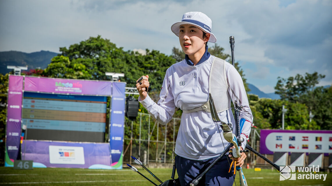 An San in the Medellin 2022 eliminations round