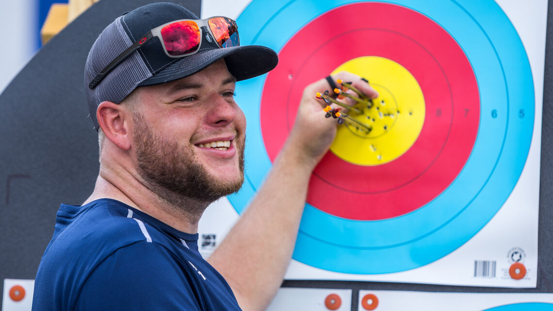 Mike Schloesser at Birmingham 2022