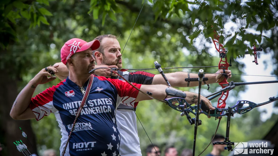 Brady Ellison at the 2022 World Games