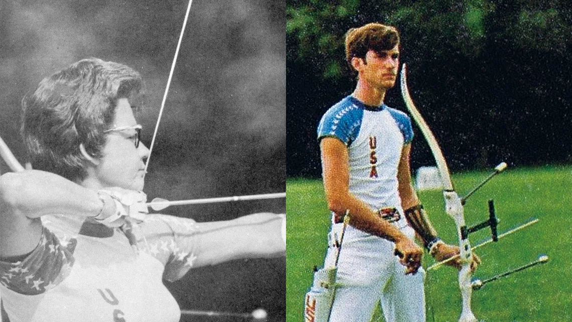 Doreen Wilber and John Williams.