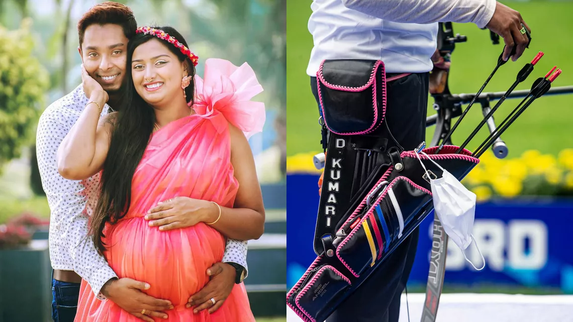 Deepika Kumari and Atanu Das.