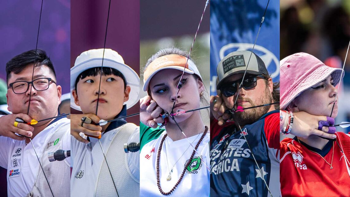 Five to watch at Shanghai 2023 Hyundai Archery World Cup.