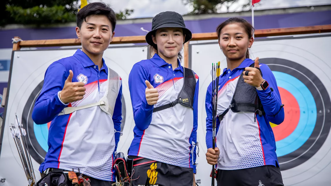 Chinese Taipei team celebrate