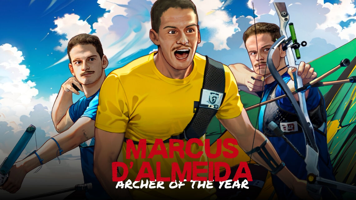 Marcus D’Almeida named archer of 2023.