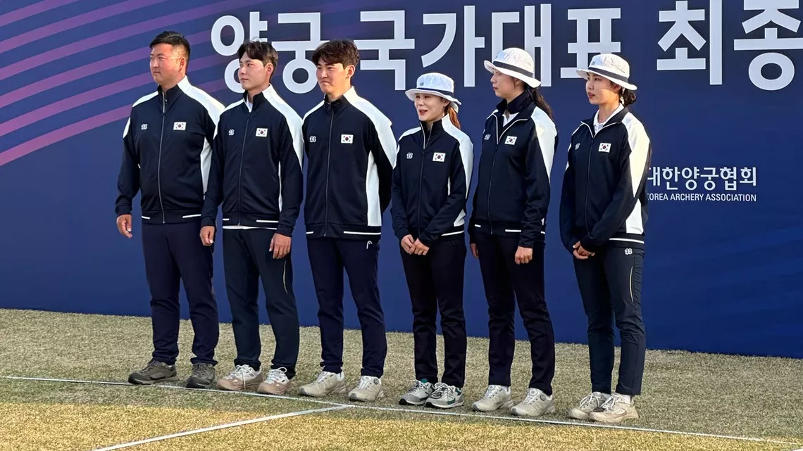The Korean Olympic team for Paris 2024.