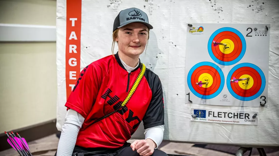 Gracen Fletcher She was the ninth woman to achieve perfect score in Vegas Shoot.