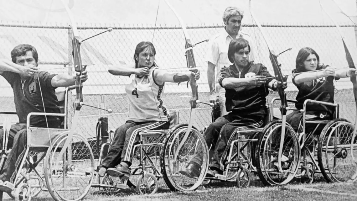 Ana Tenorio shooting in 1973.
