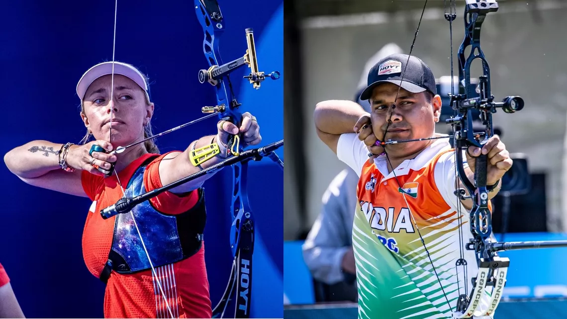 Bryony Pitman and Abhishek Verman run for World Games’ athletes committee election in 2025.