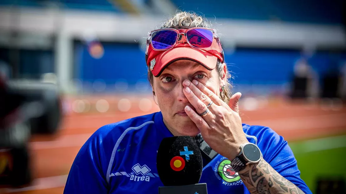 Marcella Tonioli ended her international career in Shanghai 2025.