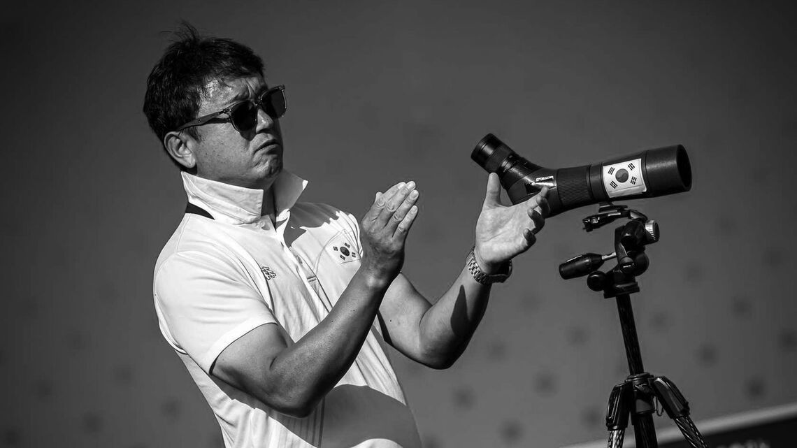 Park Seong Soo at the Paris 2024 Olympics.