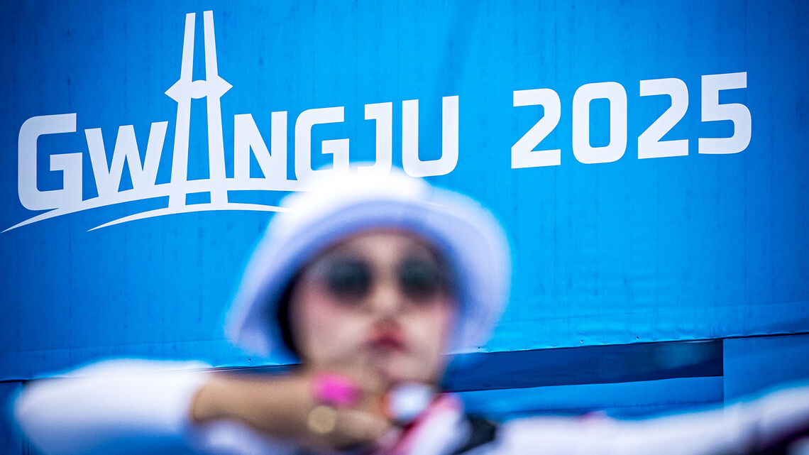 Gwangju hosted the 2025 Hyundai Archery World Championships and 2025 World Archery Para Championships.