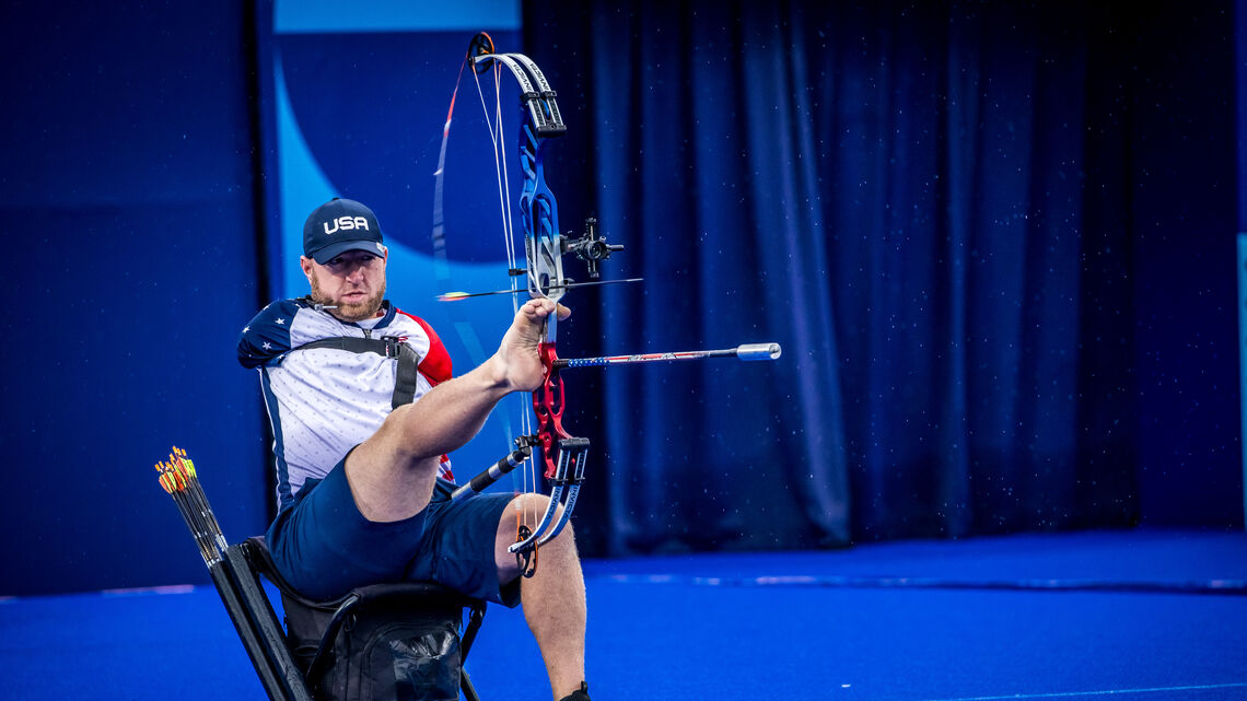 Matt Stutzman won gold at the Paris 2024 Paralympic Games before retiring from international competition.