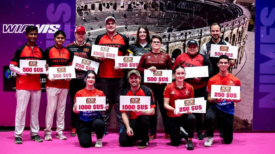 All archers on the 2025 podium are back in Nimes in 2026.