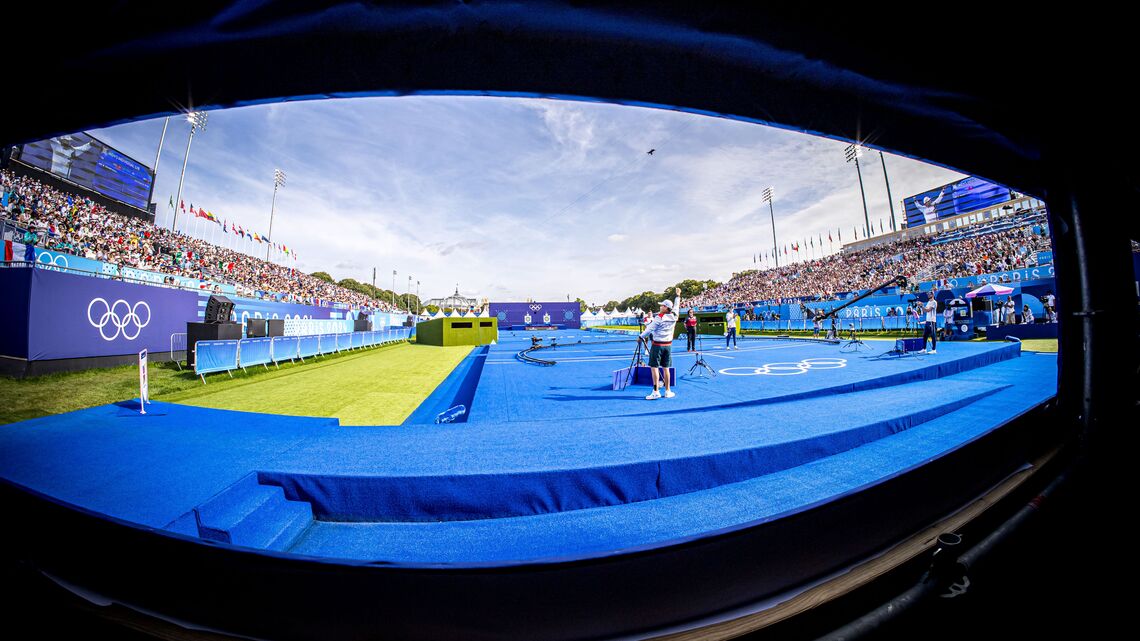 Archery venue at the Paris 2024 Olympic Games.