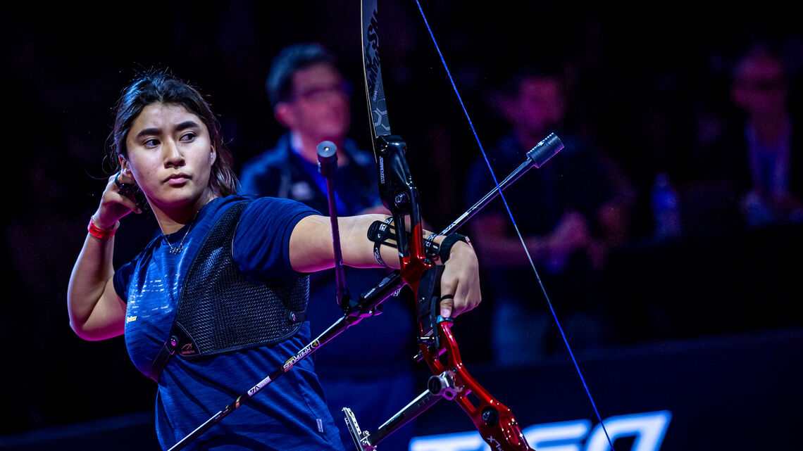 Angela Ruiz topped qualifying at Merida 2026.