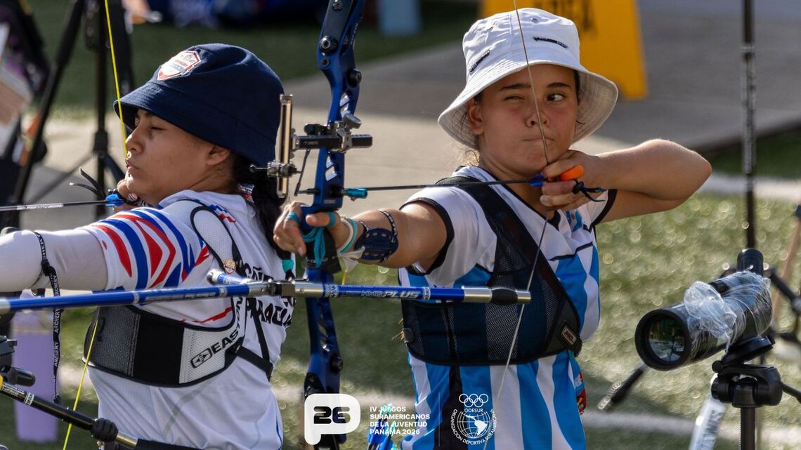 Isabella Amanda Chorvat shoots during qualification.