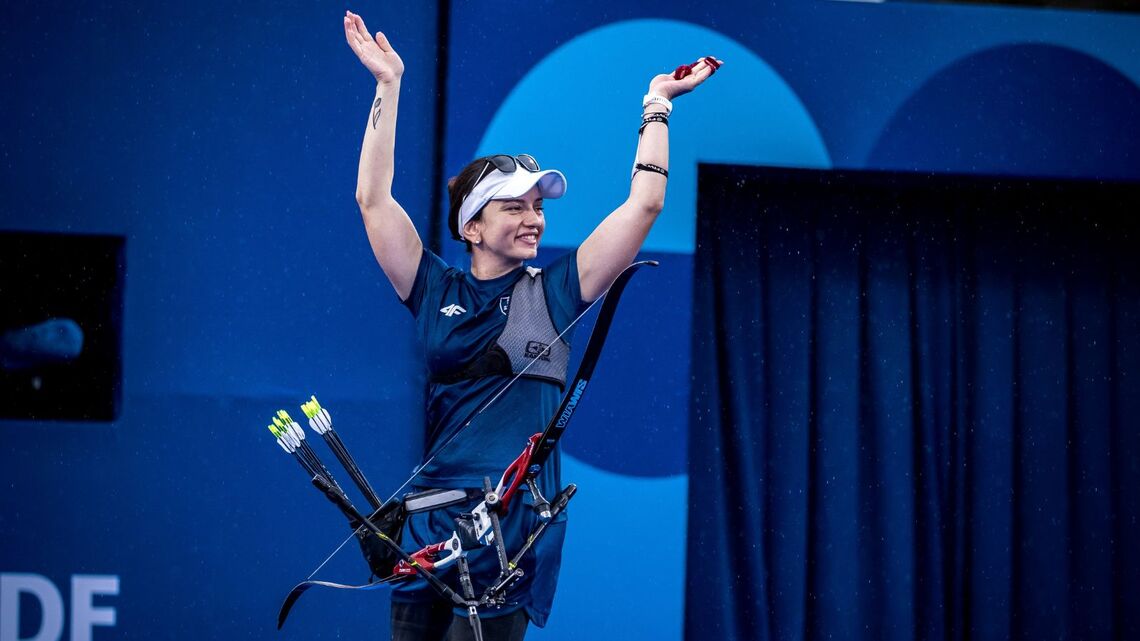 Dorothea Poimenidou at the Paris 2024 Paralympic Games.