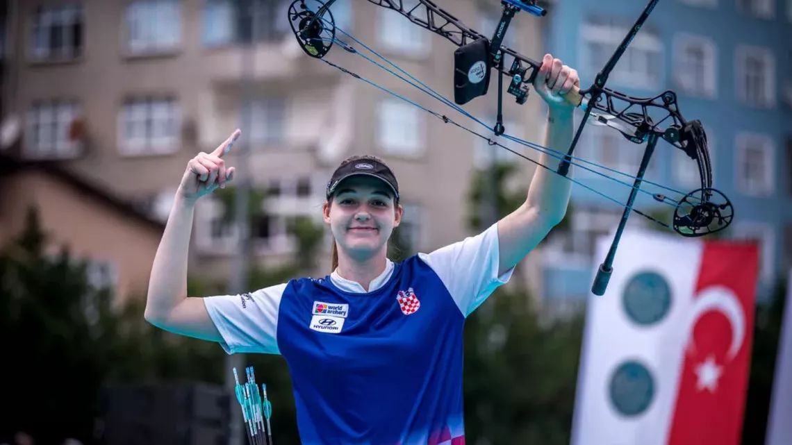 Amanda Mlinaric at the 2025 Conquest Cup.