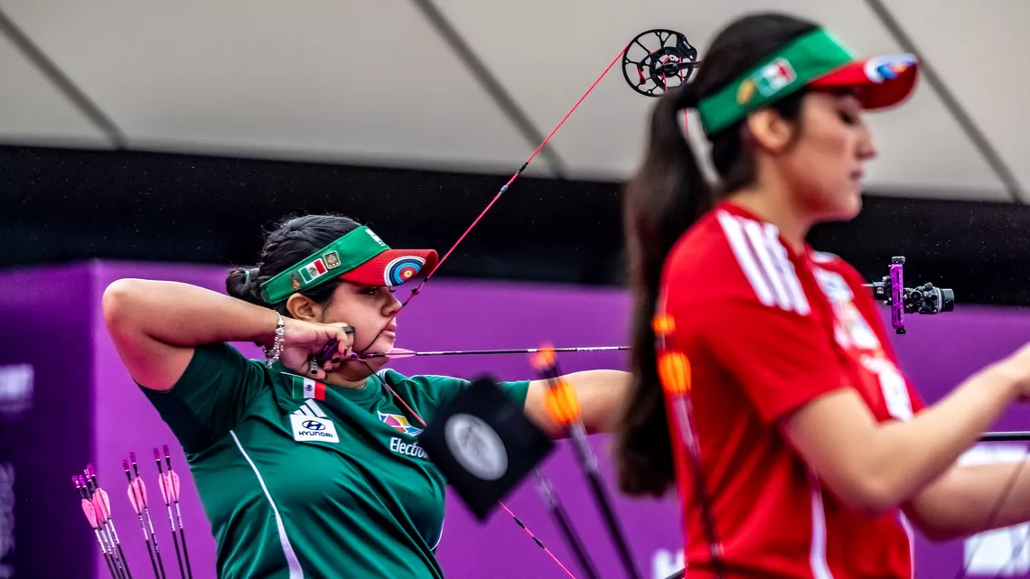 Andrea Becerra inherits 2025 Hyundai Archery World Cup title following Mariana Bernal’s sanction.