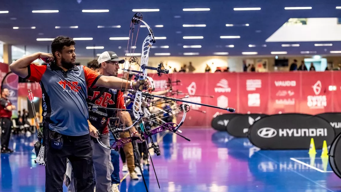 Qualification session at 2025 Swiss Open Lausanne.