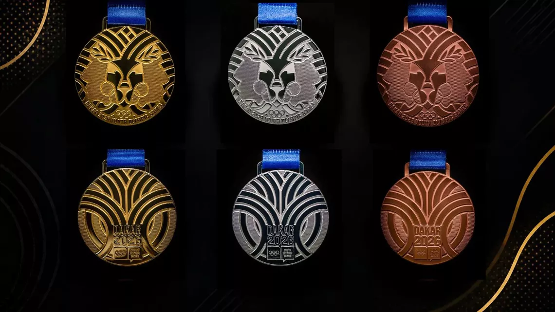 Dakar 2026 medal reveal.