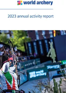 Annual report 2023 cover.