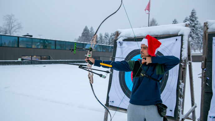 Winter training for Bernardo in Lausanne.