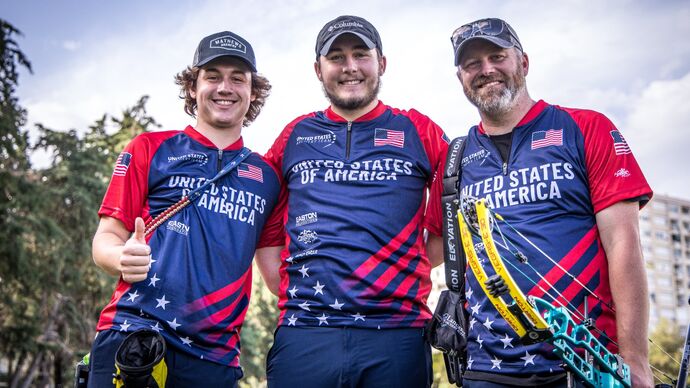 USA team break compound men’s world record in Antalya